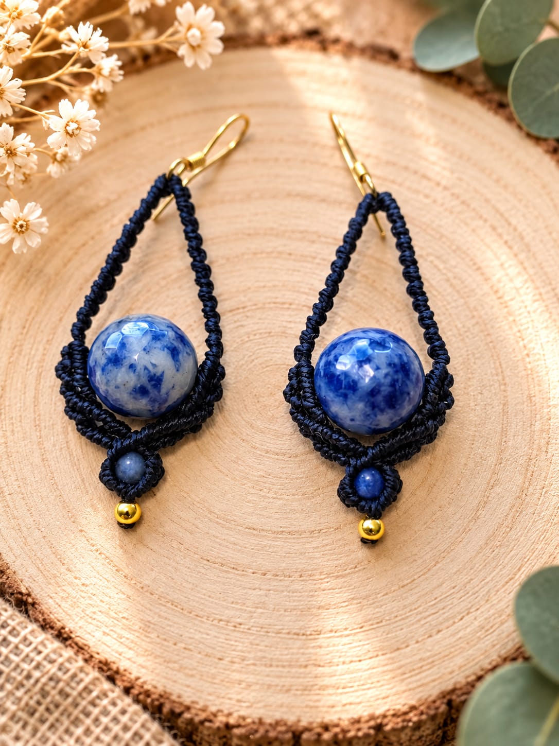 Boucles d'oreilles Éclat d'Azur Boucles d'oreilles Éclat d'Azur