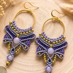 Boucles d'oreilles Éclat de Glycine