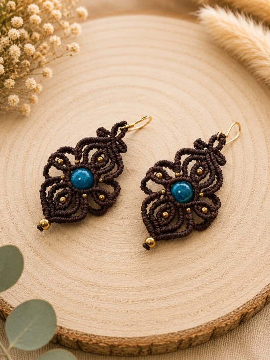 Boucles d'oreilles éclat de lune Boucles d'oreilles éclat de lune