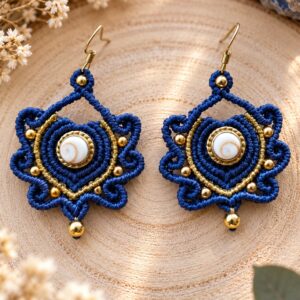 Boucles d'oreilles Éclat de Sainte Lucie