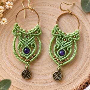 Boucles d'oreilles Jardin secret