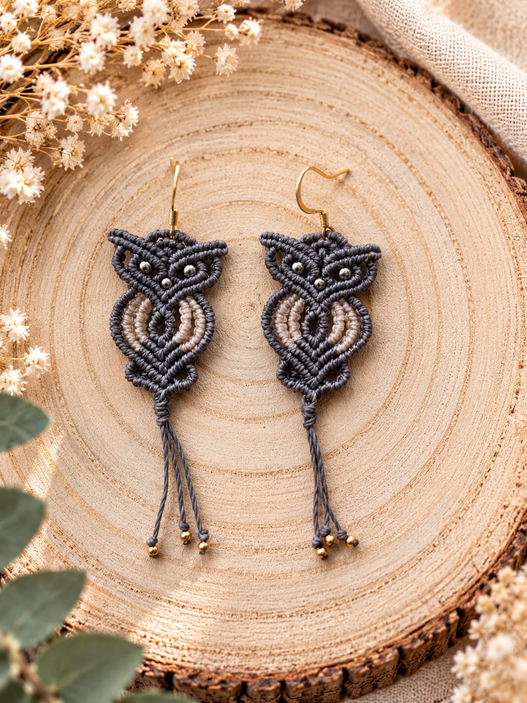 Boucles d'oreilles L'ombre des bois Boucles d'oreilles L'ombre des bois