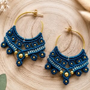 Boucles d'oreilles Nuit de Saphir