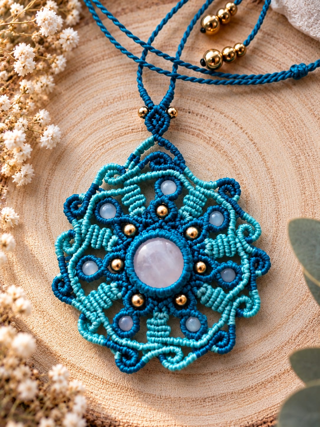 Collier Fleur d'Azur Collier Fleur d'Azur