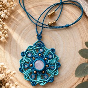 Collier Fleur d'Azur