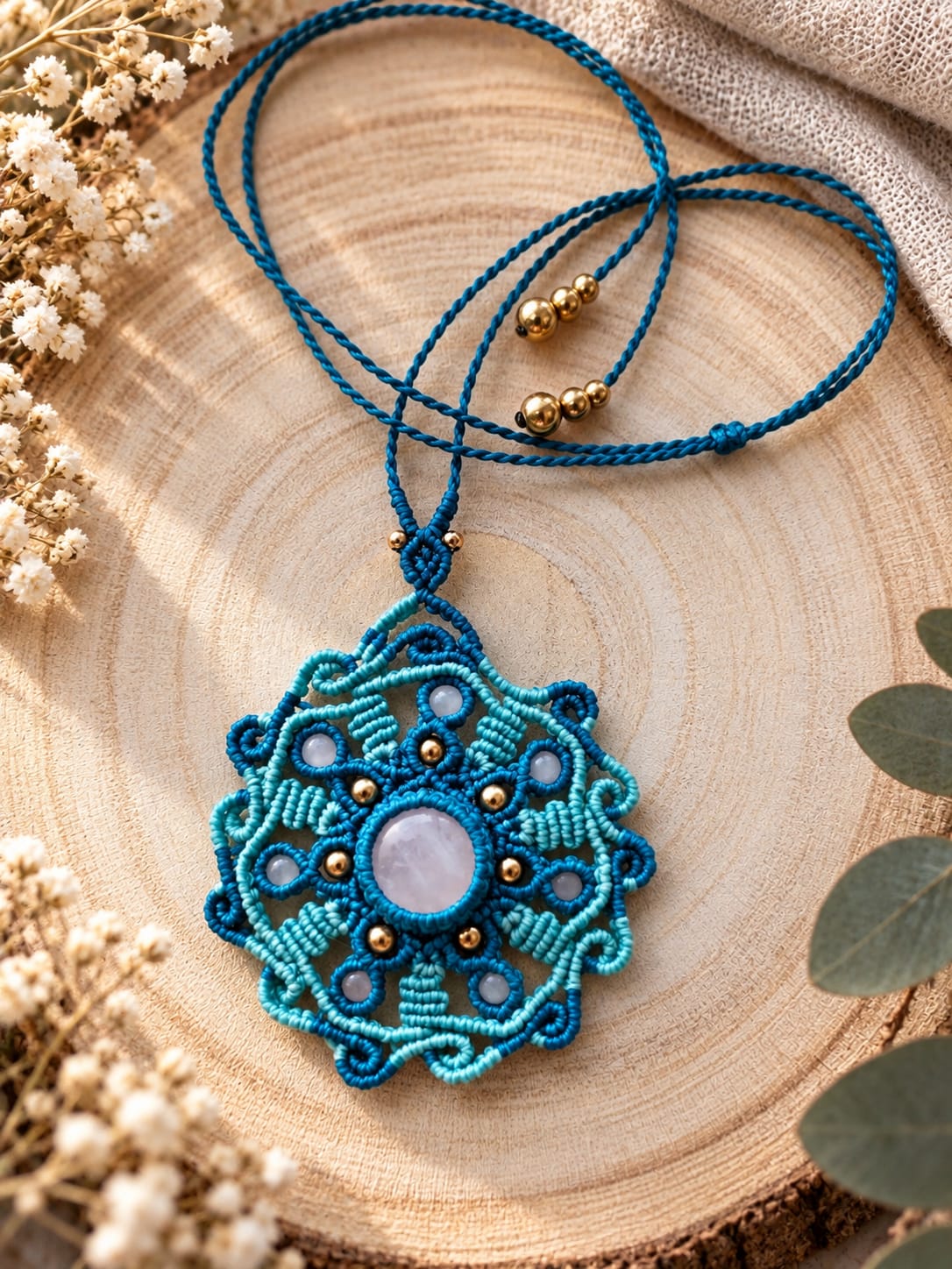 Collier Fleur d'Azur Collier Fleur d'Azur