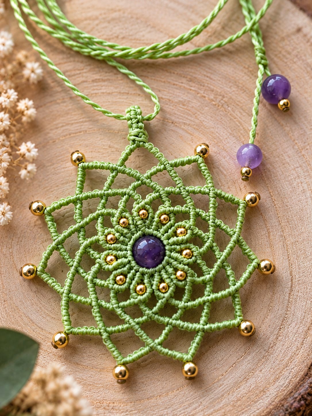 Collier Rosée d'Améthyste Collier Rosée d'Améthyste
