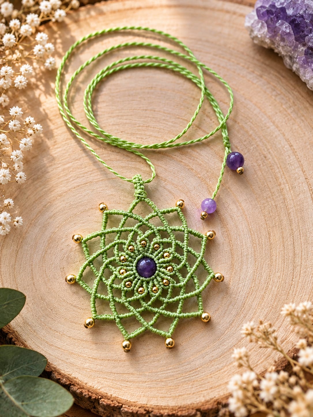 Collier Rosée d'Améthyste Collier Rosée d'Amethyste
